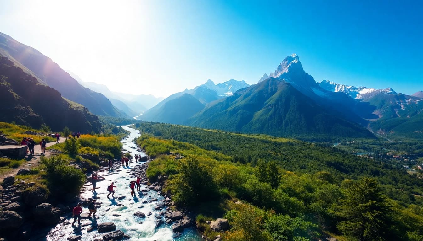 Engage in adventurous activities at https://wpedition.com/ with a stunning landscape backdrop.