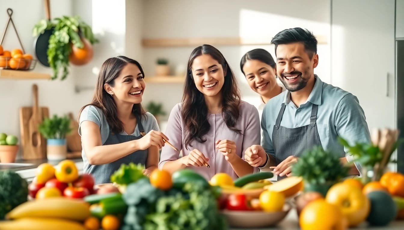 Gesunde Ernährungstipps auf https://sicherlebensraum.de in einem modernen Küchenumfeld umsetzen.
