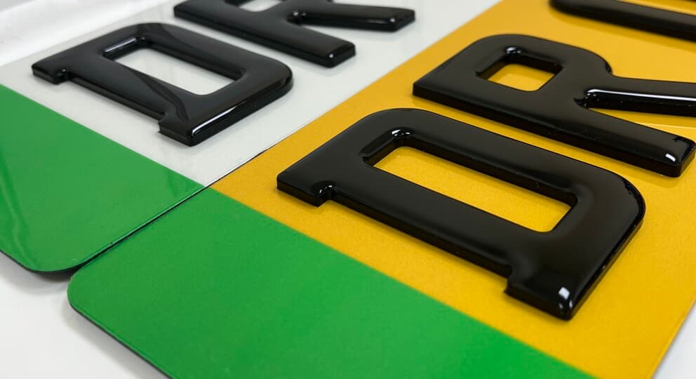 Buy 3D Number Plate Online – Custom Plates Made in the UK