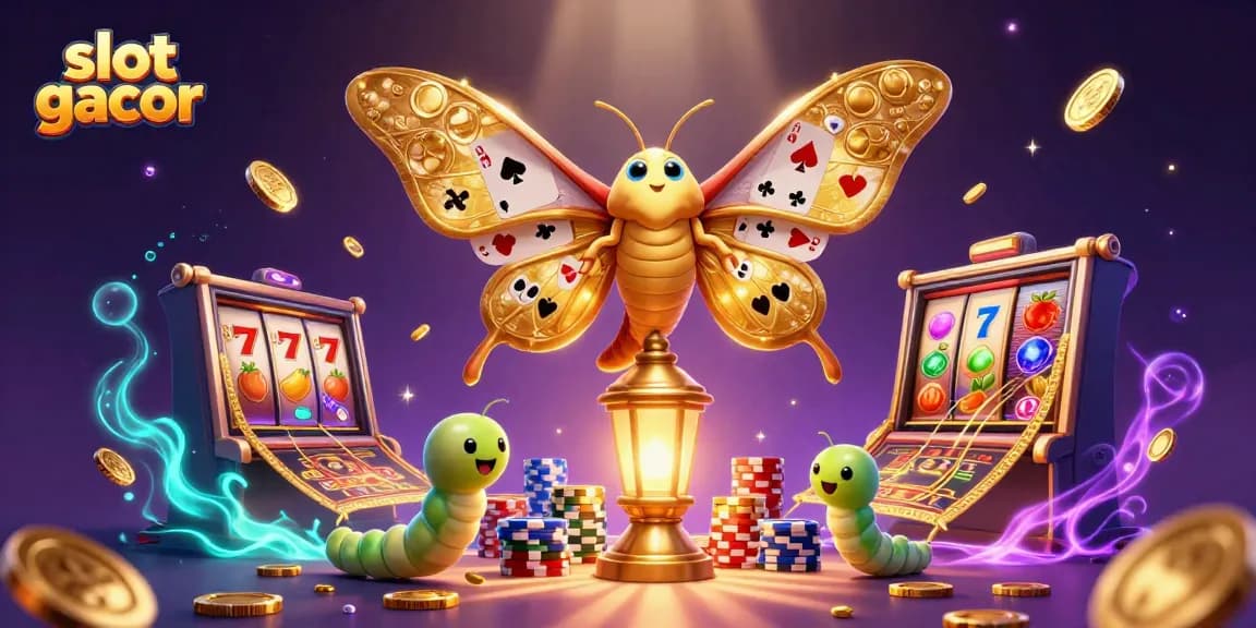Experience winning moments with slot gacor, showcasing vibrant casino imagery and engaging 3D illustration elements.