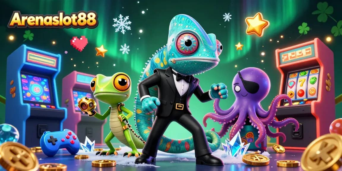 Arenaslot88 menawarkan pengalaman bermain slot yang seru dengan simbol buah dan jackpot berkilauan.
