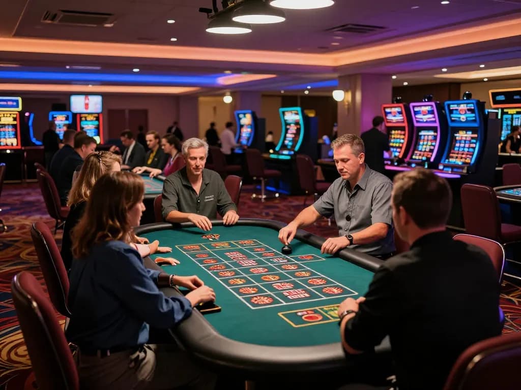 Players enjoying live roulette at 678vip casino, showcasing dynamic bets and excitement.