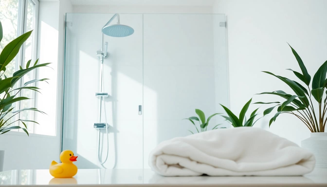 Elegant showers Australia featuring modern design and natural lighting in a spacious bathroom.