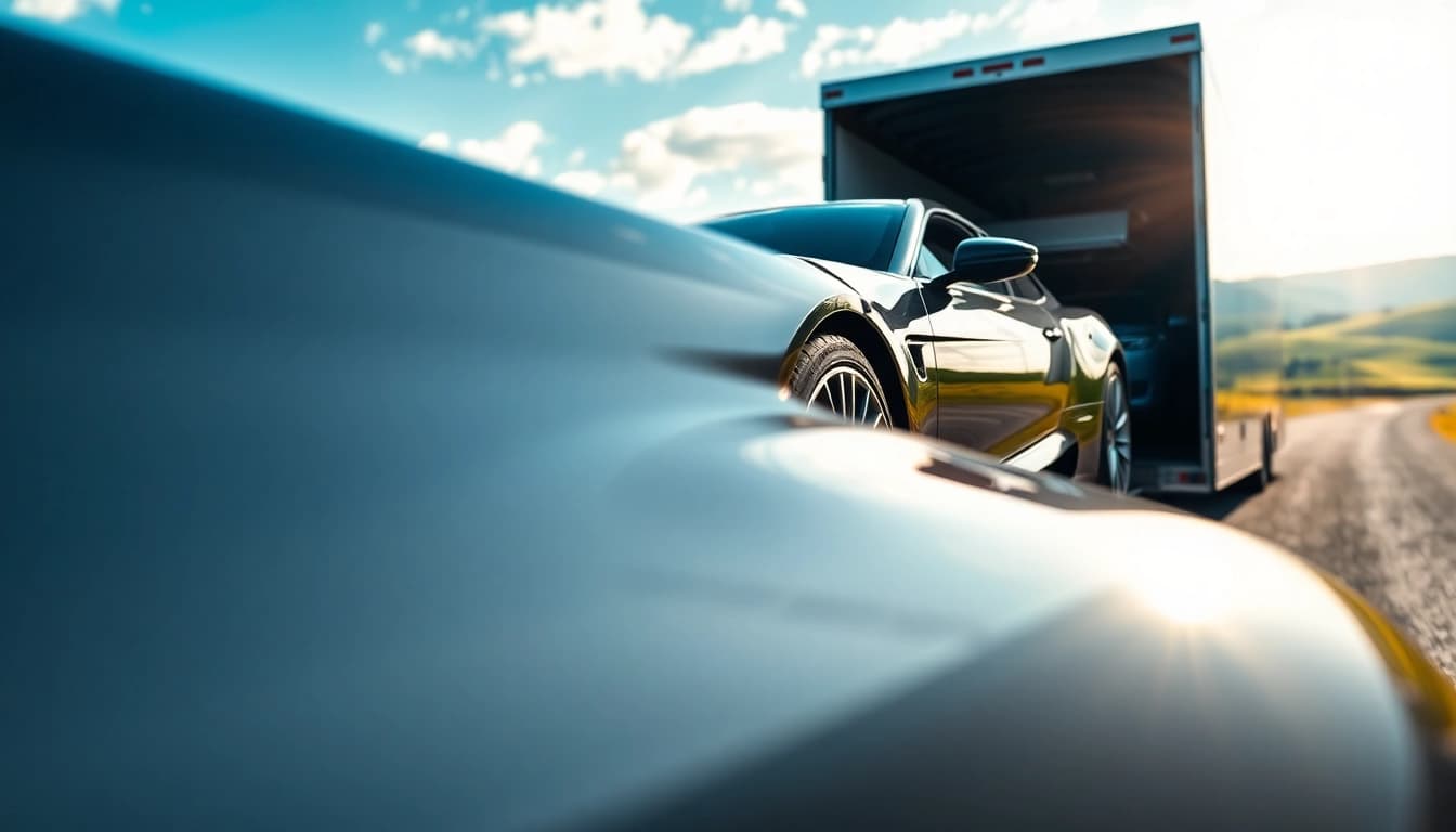Transporting luxury vehicles efficiently at https://luxuryautocarriers.com with precision and care.