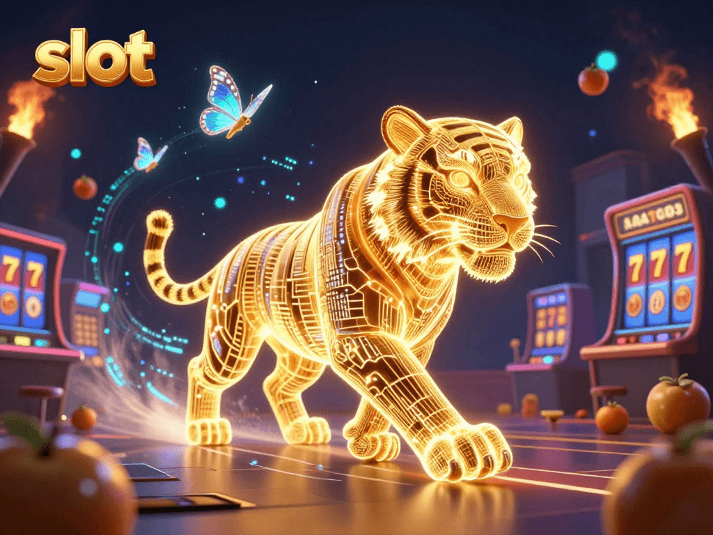 Menggoda peluang dengan slot di kasino digital, penuh simbol keberuntungan dan energi