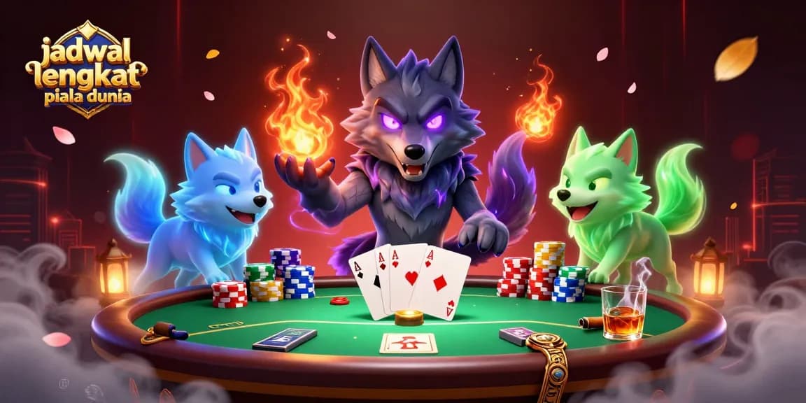 Engage in the thrilling jadwal lengkap piala dunia with a dynamic gaming scene featuring vibrant poker action and enchanting visuals.