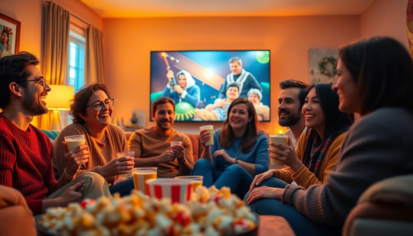 Enjoy quality time with friends while ดูหนังออนไลน์ in a inviting atmosphere.