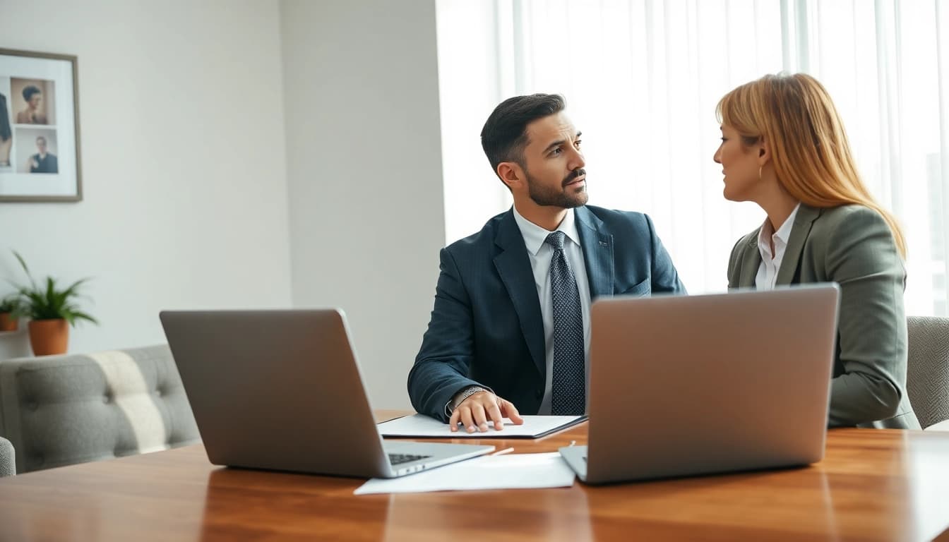 Consult with an experienced Orlando Personal Injury Lawyer in a professional office setting.