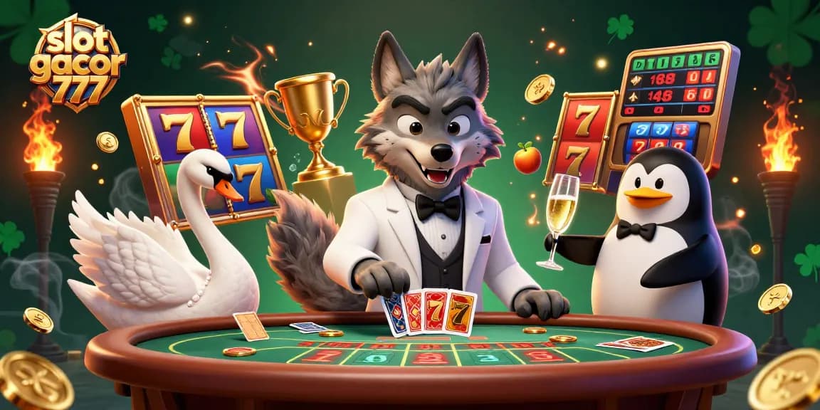 Experience the thrill of winning with slot gacor 777 in an engaging casino scene.