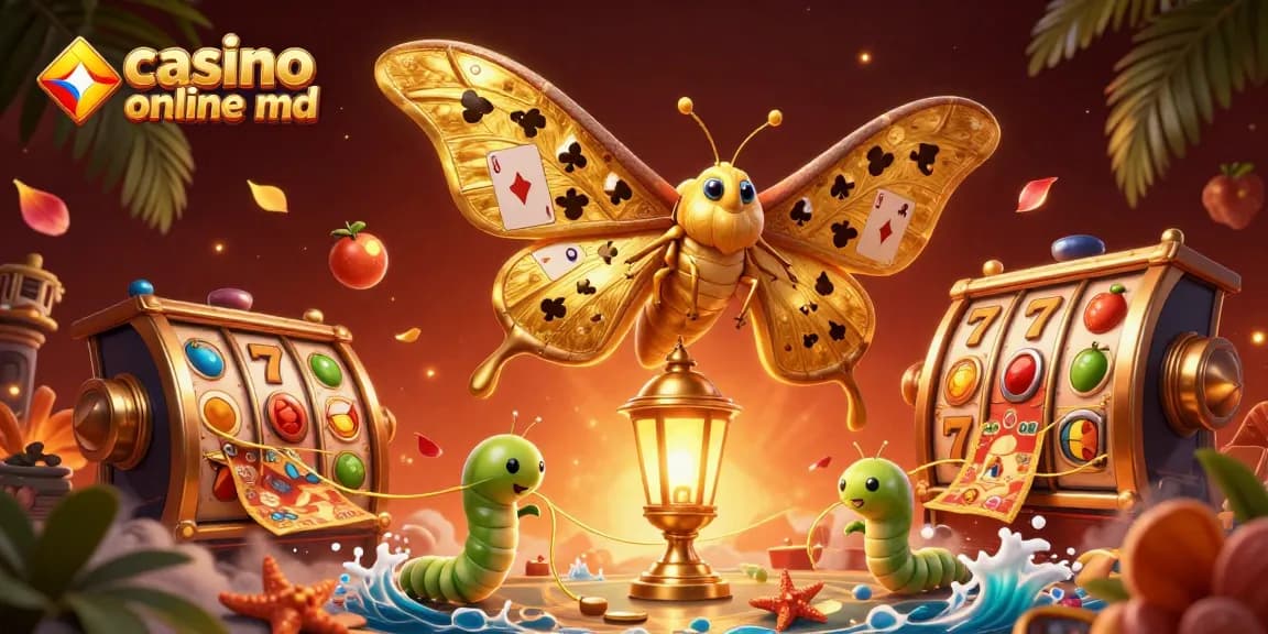 Jucând sloturi captivante pe casino online md cu o ilustrație 3D emblematică