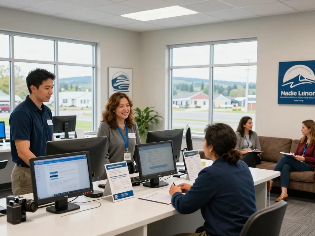 Credit union in Maine providing personalized services with friendly staff in a welcoming environment.