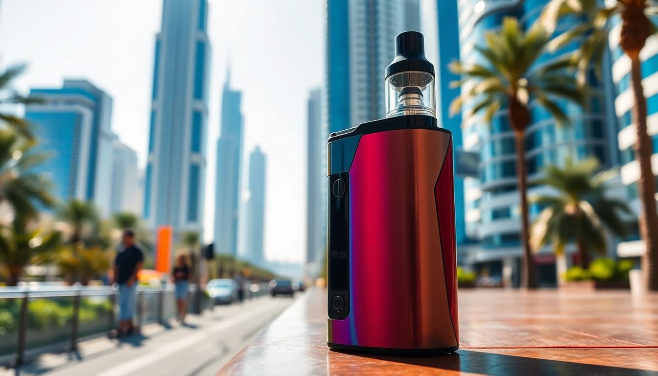 Experience the Rifbar Mixpro Dubai, showcasing its sleek design and vibrant urban backdrop.