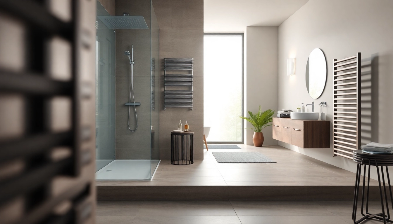Entdecken Sie Produkte von sonni sanitär in einem eleganten Badezimmer mit modernem Design.