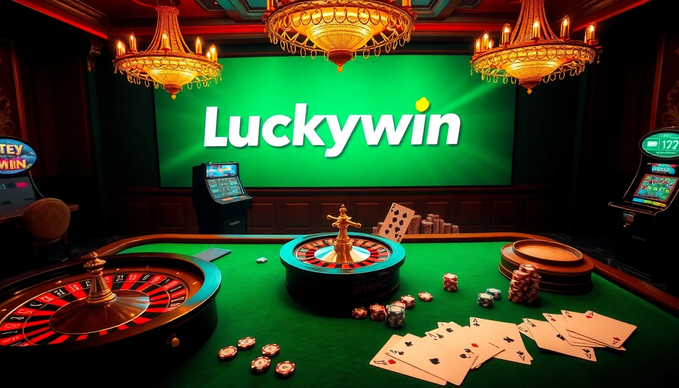 Experience the excitement of Luckywin with vibrant casino games and thrilling winnings.