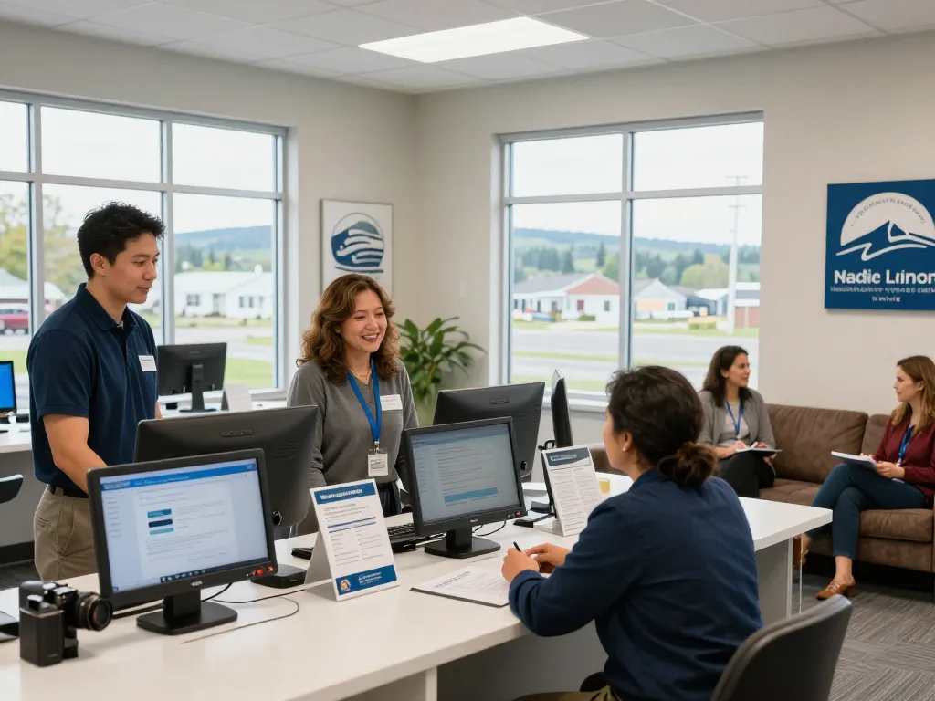 Credit union in Maine providing personalized services with friendly staff in a welcoming environment.