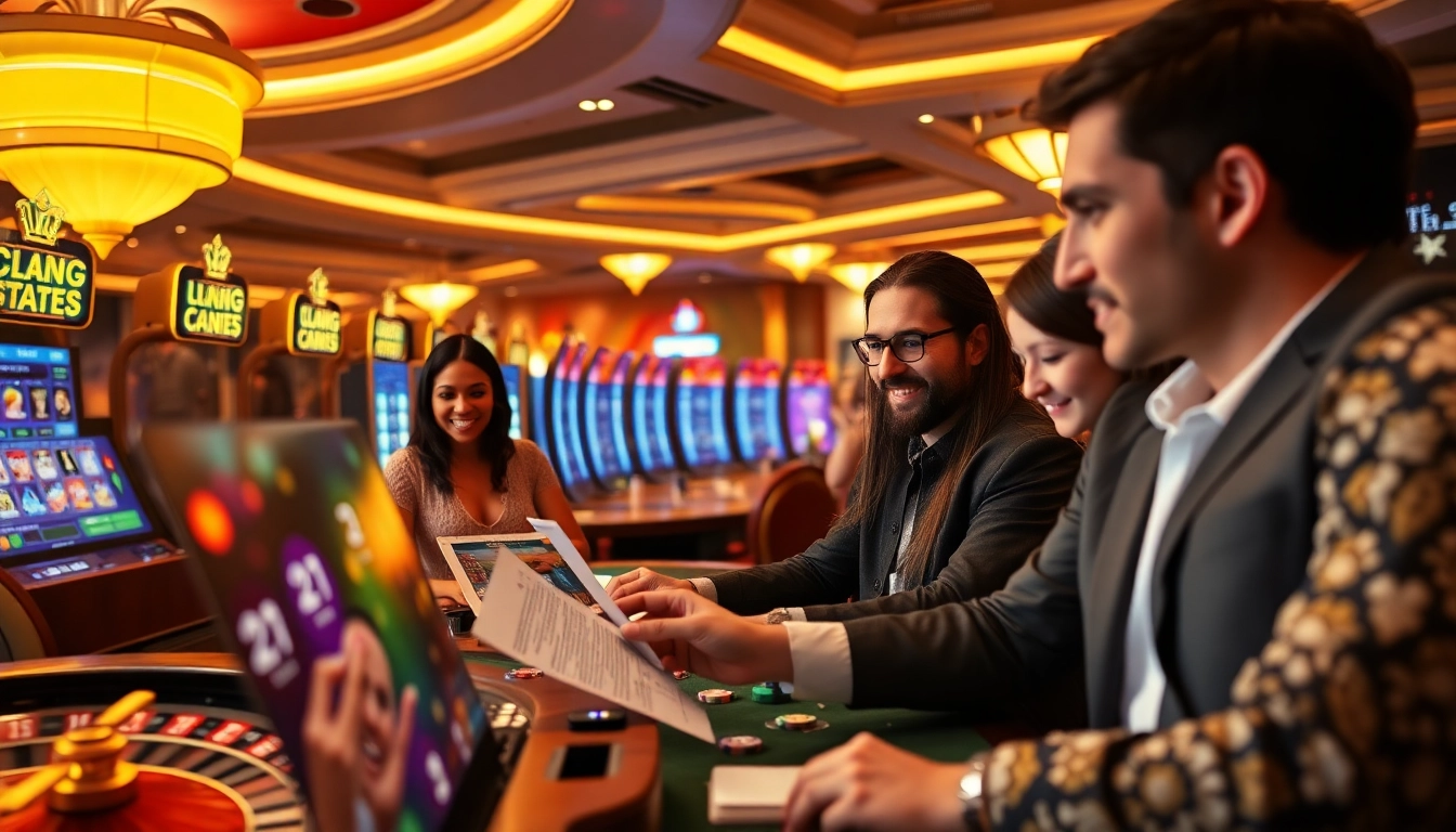 Experience the thrill of login aresgacor in a luxurious casino atmosphere filled with vibrant gaming elements.