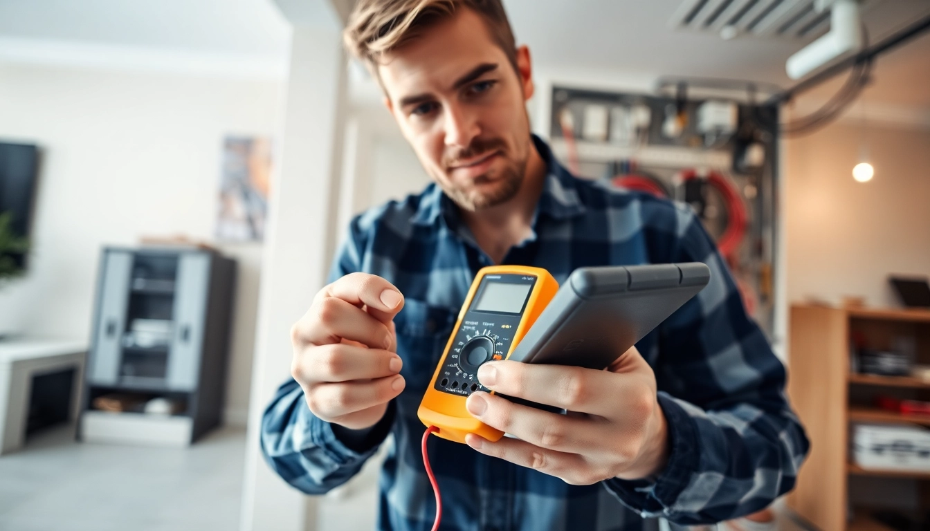 Experience reliable electrical services vancouver with expert electricians performing installations.
