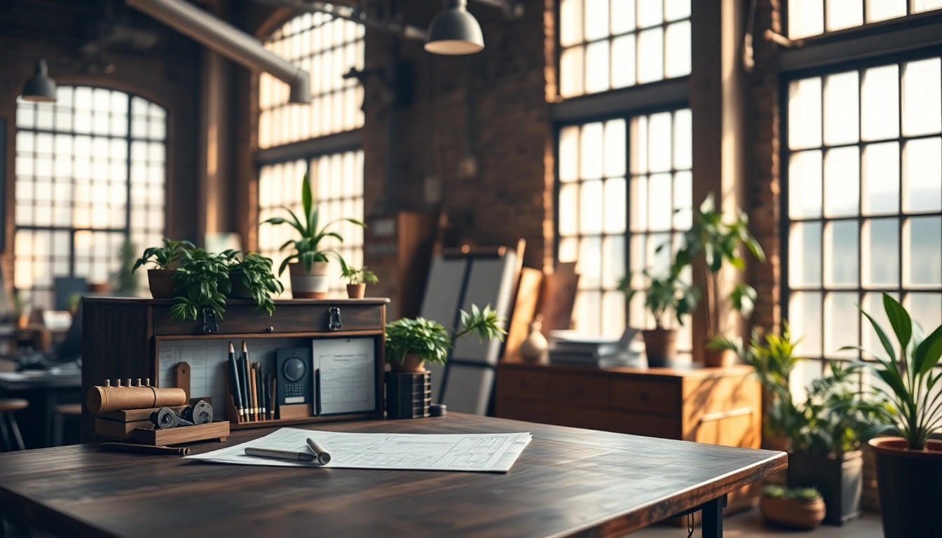 Crafting innovation at Old Knows Factory with a vintage workspace setup.