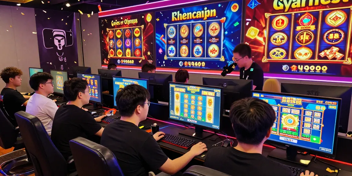 Players enjoying thrilling slot88 games in an exciting online gaming atmosphere.