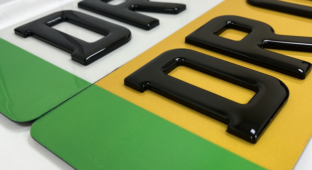Buy 3D Number Plate Online – Custom Plates Made in the UK