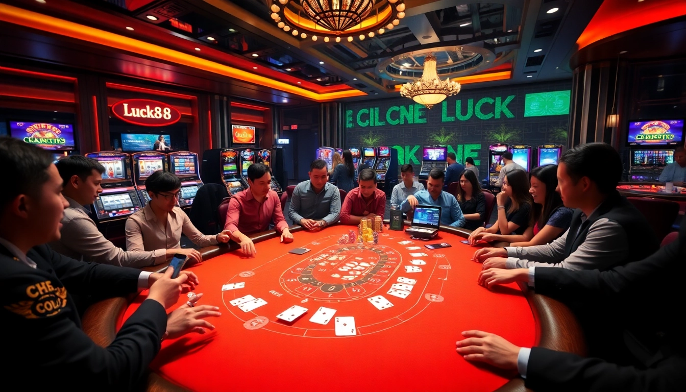 Experience the excitement of Luck8 with dynamic casino gaming and vibrant atmosphere.