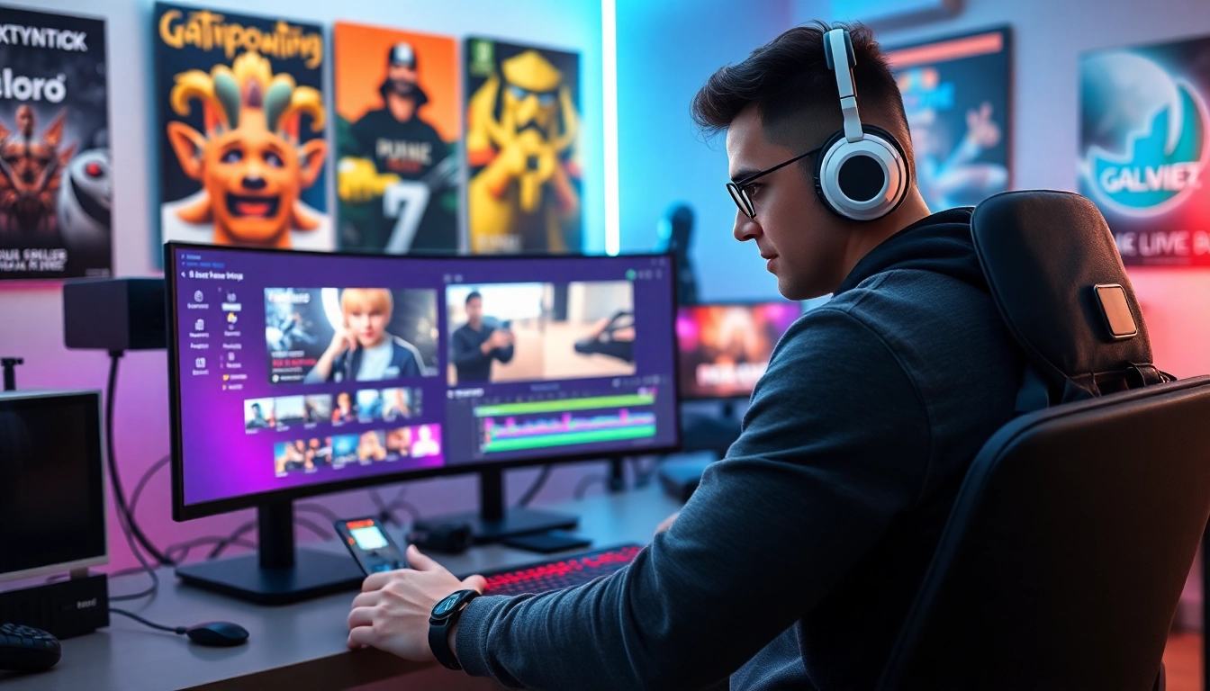 StreamGen user editing Twitch clips for TikTok and YouTube Shorts at https://streamgen.cc workspace.