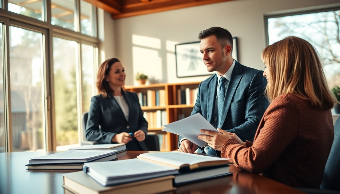 Consultation with a professional from https://www.buckheadfamilylaw.com in an inviting office environment.