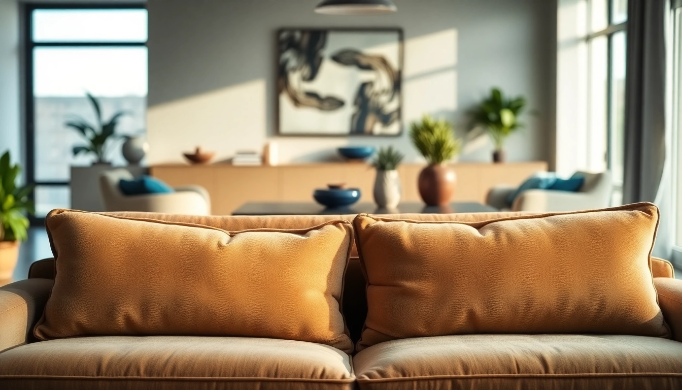 Transform your living area with this stylish sofa bed featuring plush cushions and elegant decor.
