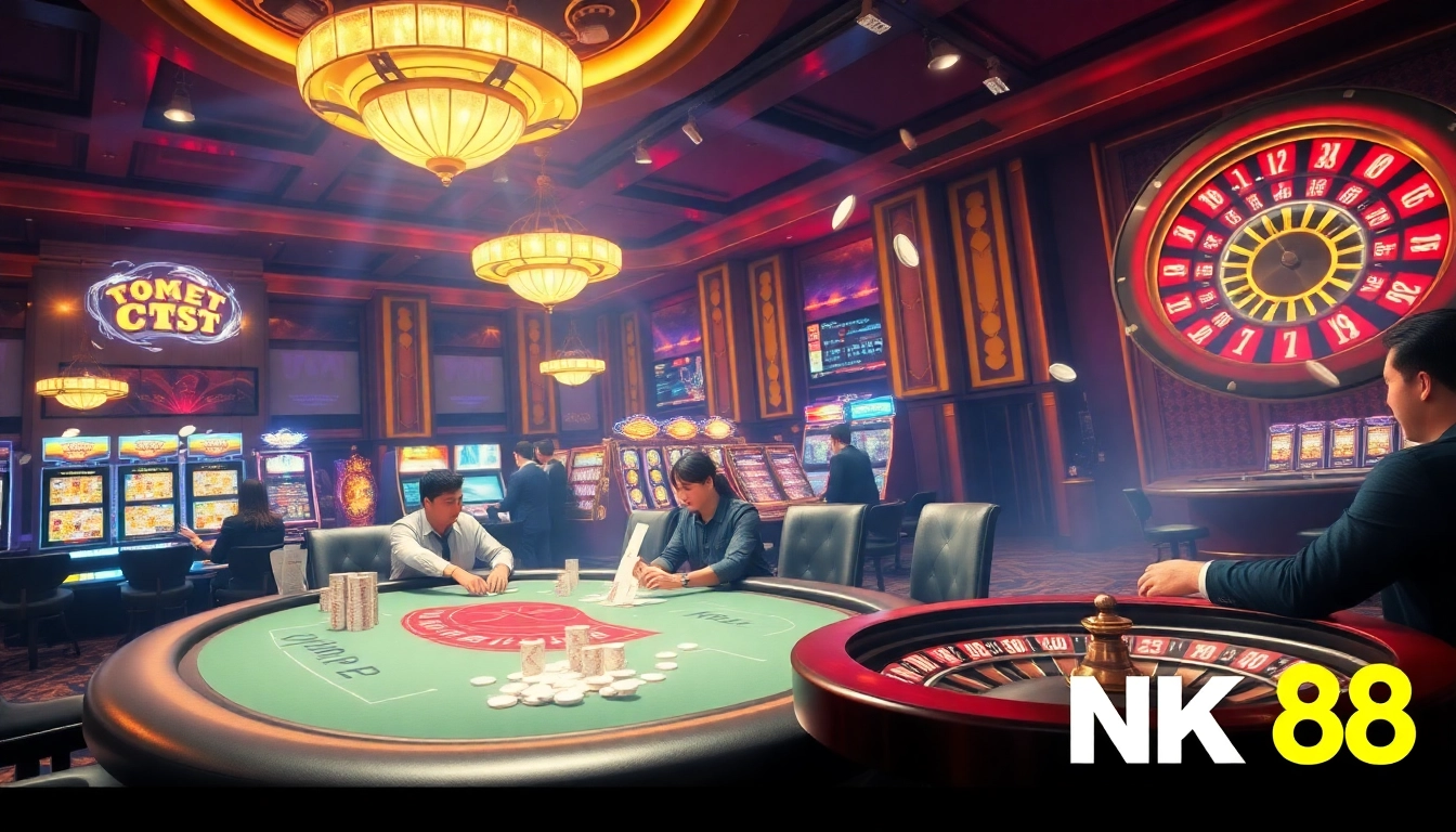 Experience the thrill of NK88 with engaging casino games and high-stakes action.