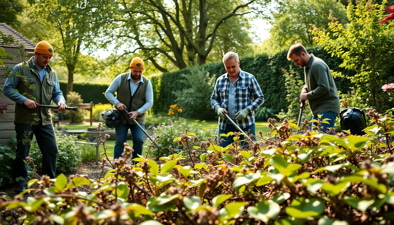 Japanese Knotweed Removal by experts in a garden emphasizes effective management techniques.