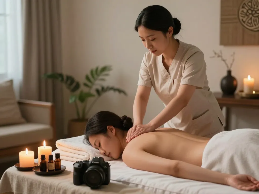 Experience premium relaxation with www.maxim-anma.net in a soothing home wellness massage setting.
