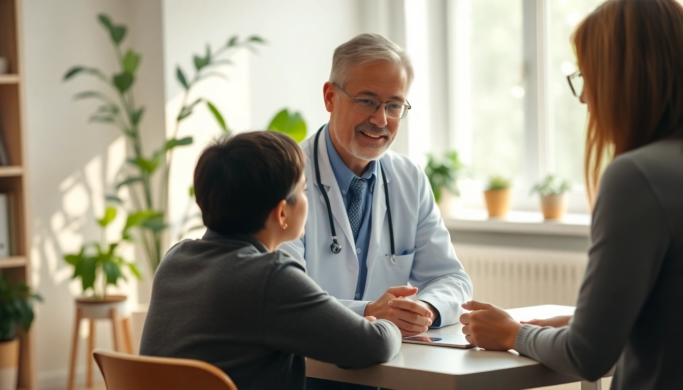 Consultation with the best psychiatrist in dubai showcasing a warm atmosphere in a professional setting.