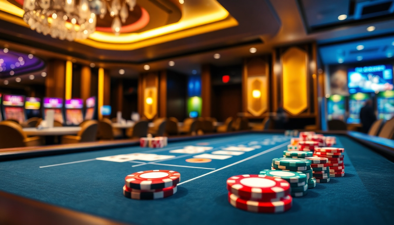 ibet44 menang kartu di meja permainan kasino dengan suasana ceria