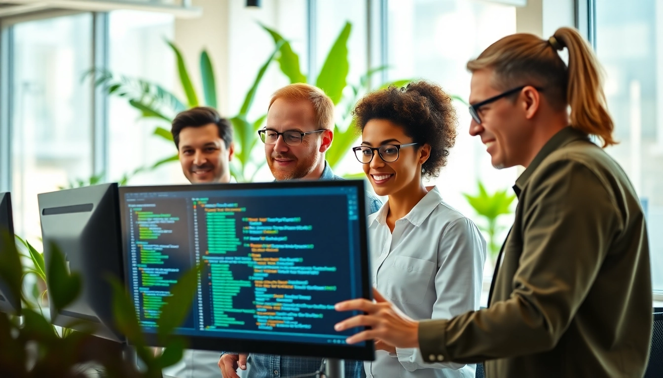 Dynamic team collaboration at https://xqa.ca, demonstrating software testing expertise and teamwork.