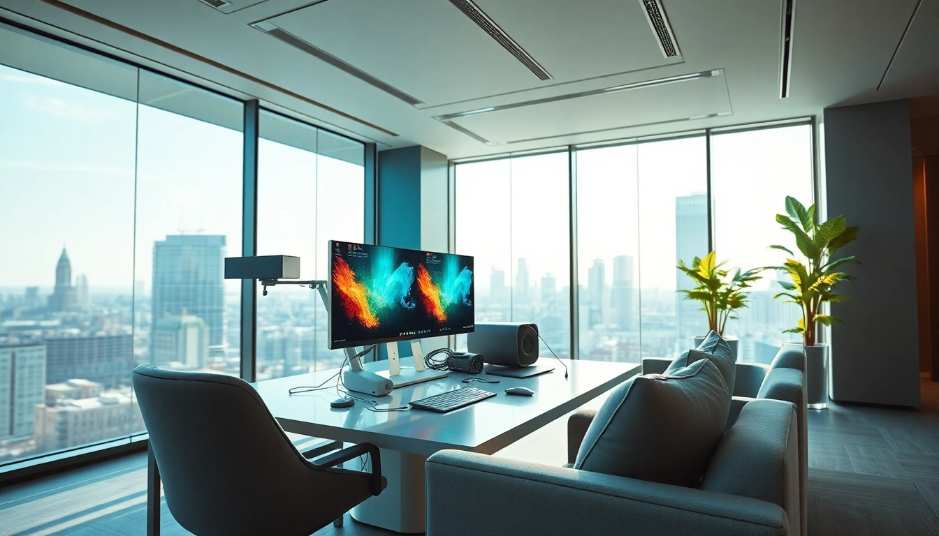 1cplatform modern workspace setup encouraging productivity and creativity