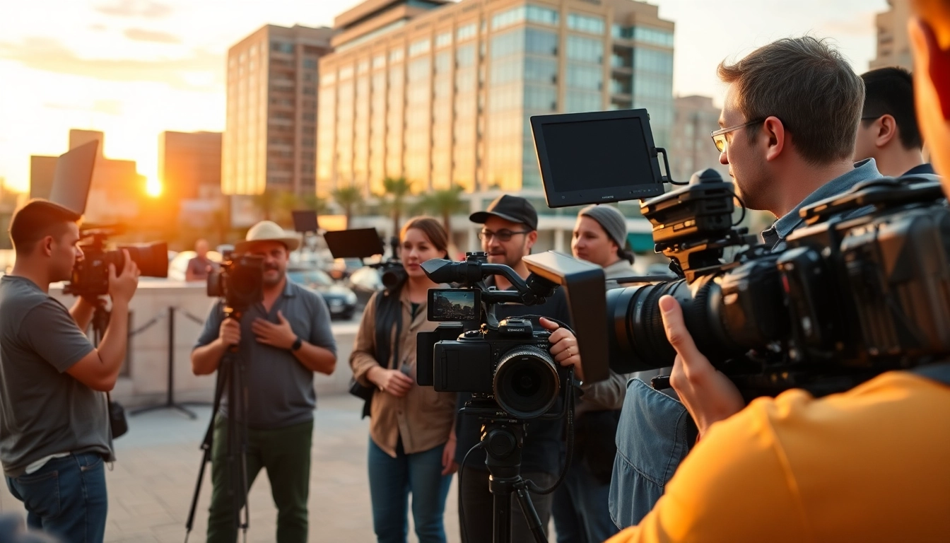 Watch a Video Production Company Phoenix team creatively capturing stunning urban visuals.