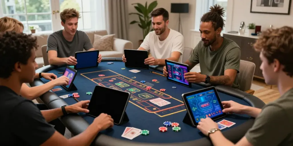 Players enjoying ORION88 online gaming experience with vibrant displays and engaging atmosphere.