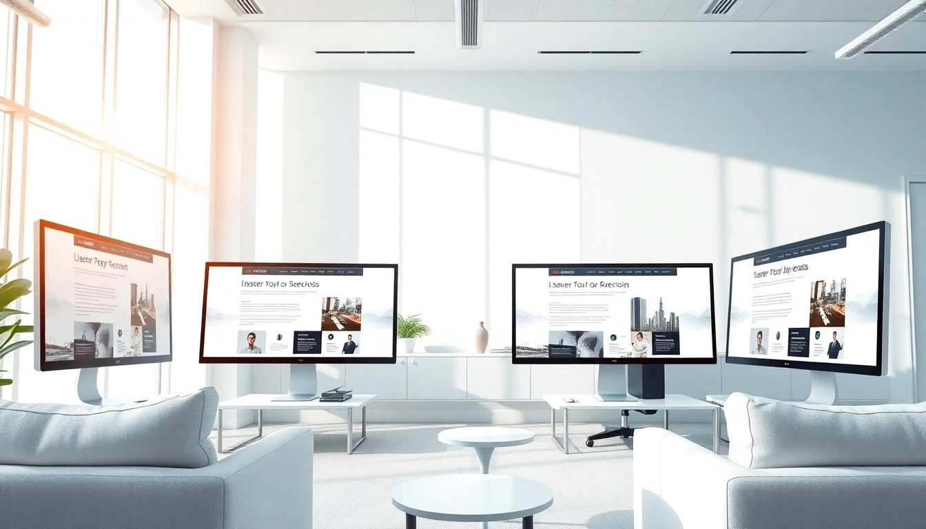 View https://www.lawfirmswebsitedesign.com showcasing a modern law firm website design with sleek interfaces.