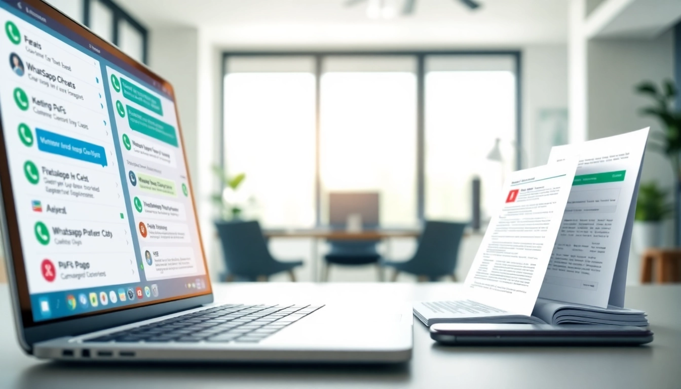 Transform WhatsApp chats into PDFs efficiently with https://chattopdf.app, showcasing organized document conversion.