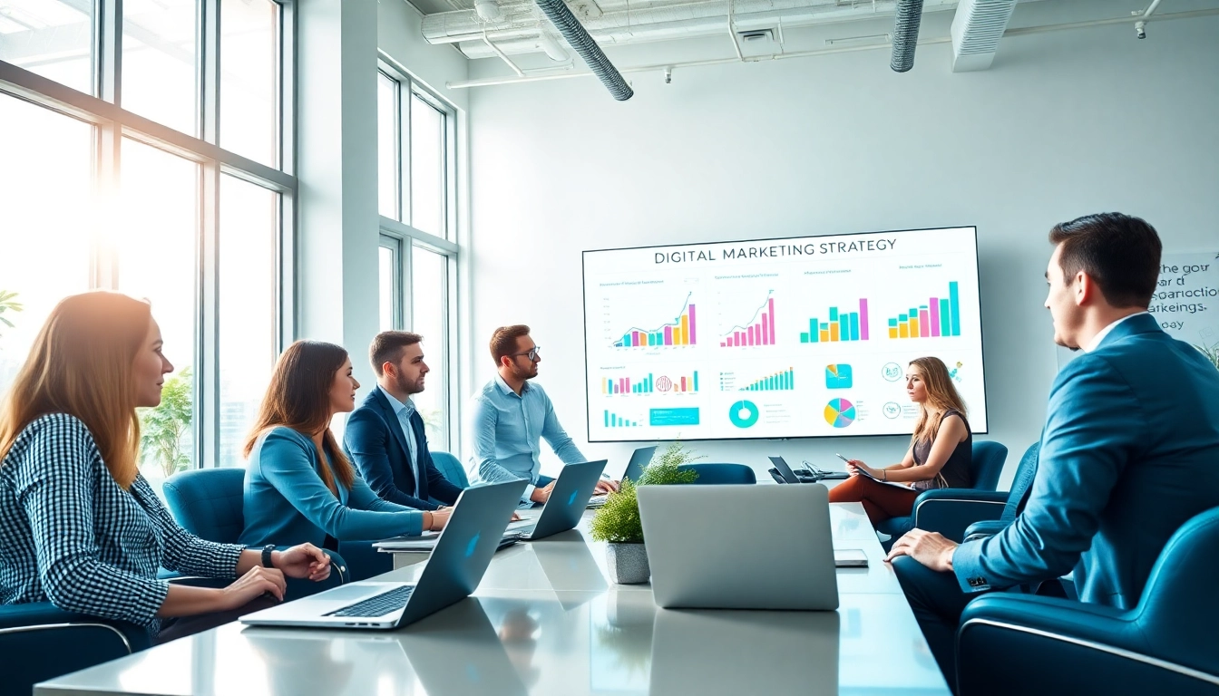 Www.valenciakey.com team strategizing effective digital marketing techniques in a modern office