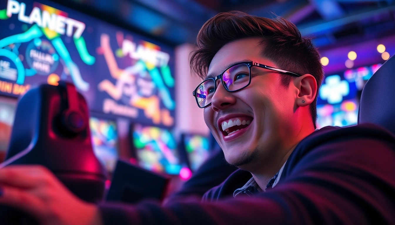 Rasakan keseruan bermain PLANET77 game dengan grafik yang menakjubkan dan pengalaman interaktif.