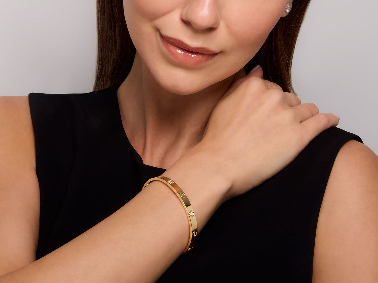 Find the Perfect Gold Love Bangle for Your Special Someonetitle