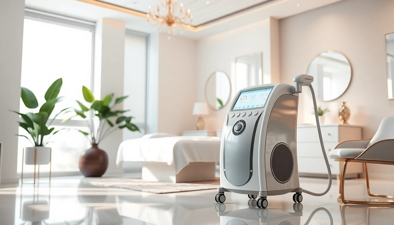Discover what is the best cavitation machine in a luxurious salon setting with advanced beauty technology.