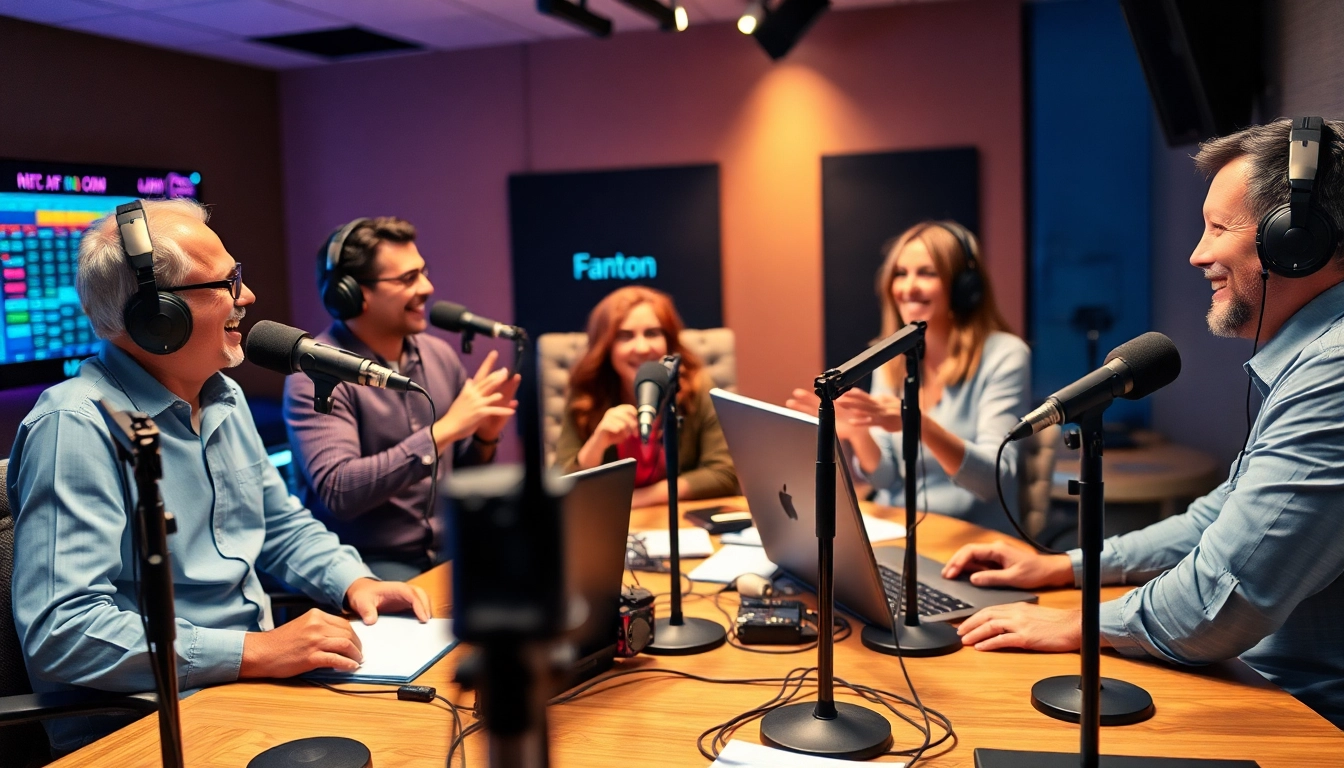 Engage with community stories at https://chadronradio.com/ in a lively radio studio.