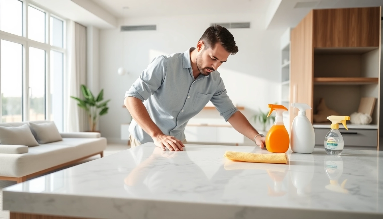 Thorough bond cleaning brisbane in a modern apartment highlights cleaned kitchen and spotless surfaces.