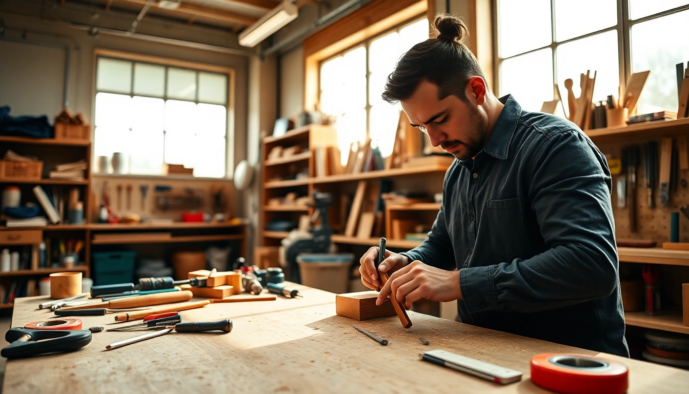 Trouver un artisan qualifié grâce à l'annuaire artisan avec des outils modernes autour.