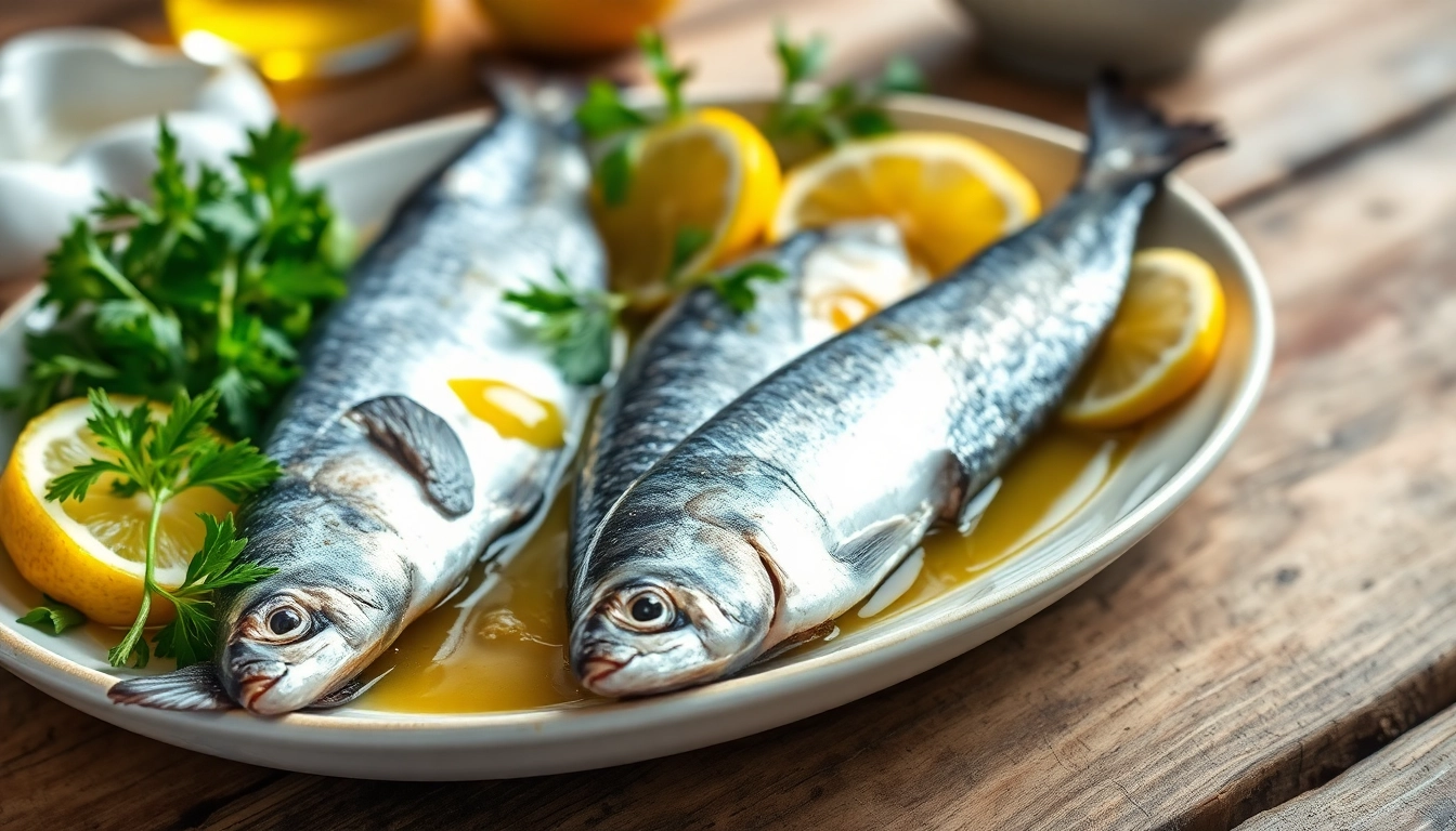 Prueba omega 3 sardianas en un delicioso plato mediterráneo saludable y fresco.