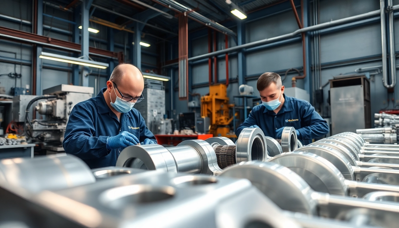 Zinc plating Malaysia process in a professional workshop with detailed machinery.