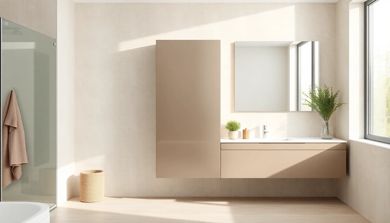 Erleben Sie den eleganten sonni Spiegelschrank mit verbauter LED-Beleuchtung und modernem Design.