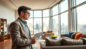 Verkauf von Wohnungen auf https://wohnung-verkaufen.immobilien mit stilvollem Apartment im urbanen Umfeld.